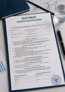 Договор водопользования